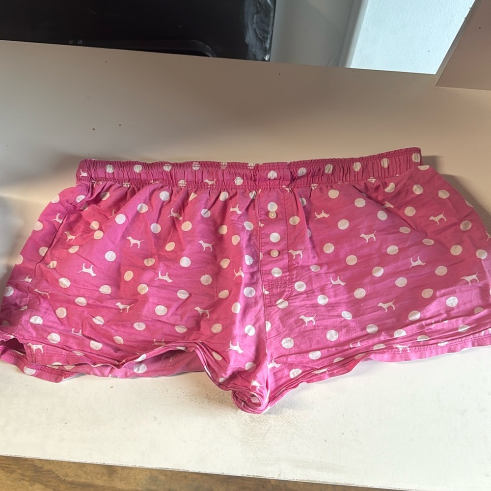 Pink Victoria Secret Sleepwear shorts